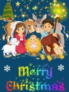 Free religious merry christmas images cartoon images