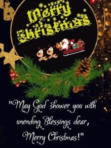 Merry Christmas 2025 neon sign glowing HD