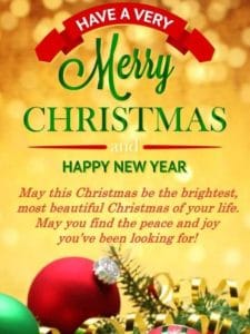 Golden Christmas ornaments and bokeh lights wallpaper